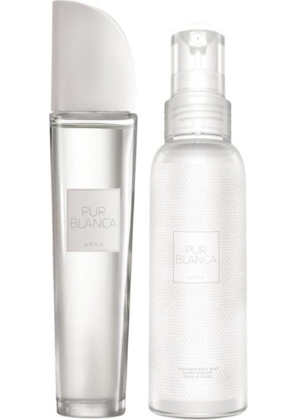 Pur Blanca Kadın Parfüm Edt 50 Ml. Pur Blanca Vücut Spreyi 100 Ml. 5050000010962