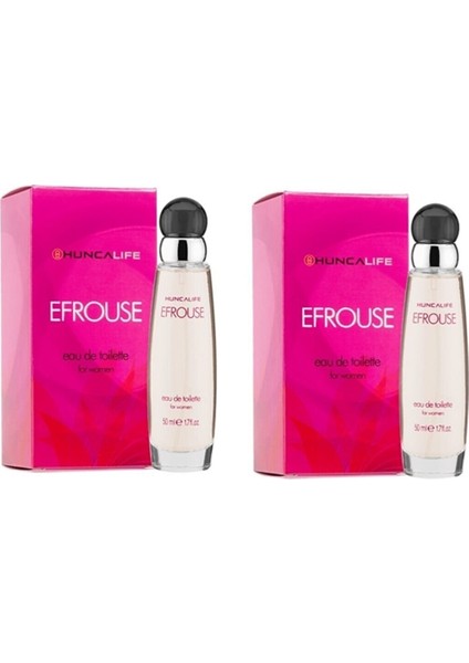 Hunca Efrouse Kadın Edt 50 ml ×2 Adet 030634321 Efrouse fiyatları