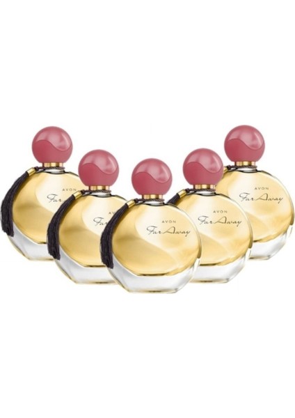 Far Away Edp 50ML Kadın Parfüm Beşli Set