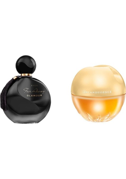 Far Away Glamour 50 ml Edp + Incandessence 50 ml Edp 2li Set