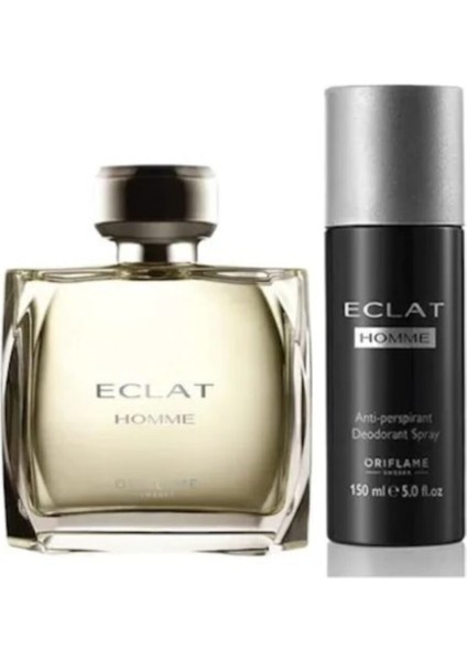 Eclat Homme Edt 75 ml Erkek Parfüm + Deodorant 2li Set