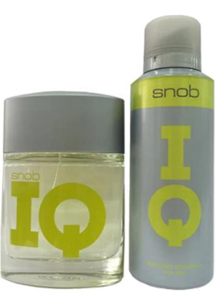 Iq Edt 100 ml + 150 ml Deodorant Erkek Parfüm Seti