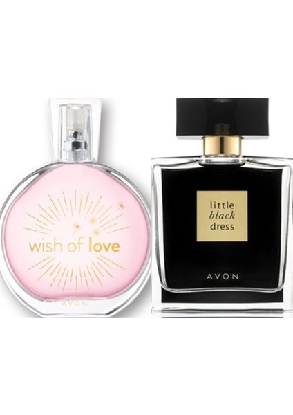 Wish Of Love Edt 50 ml Kadın + Little Black Dress Edp 50 ml Kadın