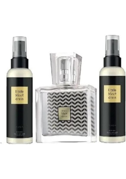 Little Black Dress Edp 30 ml Kadın Parfüm + 2 Vücut Spreyi Set 8682174599960