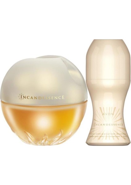 Incandessence Kadın 50 ml Roll-On Deodorant 2 Li Set Gültekin Kozmetik Incandessence