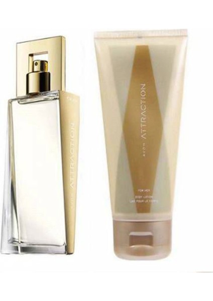 Attraction Edp 50 ml Kadın Parfüm + Vücut Losyonu 150 ml