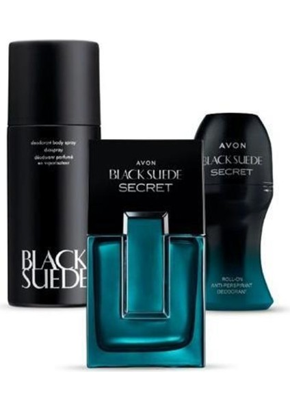 Black Suede Secret 75 ml Erkek Parfüm ve Bakım Seti