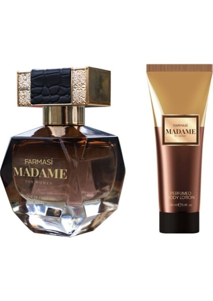 Madame Edp 50 ml Parfüm Seti KADIN1515100018 Madame Edp 100 ml Vücut Losyonu Kadın