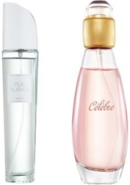 Pur Blanca Edt 50 ml Kadın Parfümü + Celebre Edt 50 ml Kadın Parfümü 2'li Set