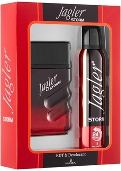 Set Storm 90ML Edt 150ML Deodorant - Erkek Parfüm Set