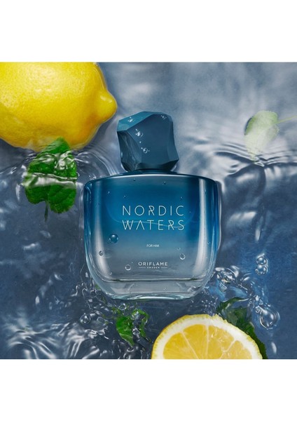 Nordic Waters For Him Eau De Maskülen Kokulu Edp Erkek Parfümü 75 ml fiyatları