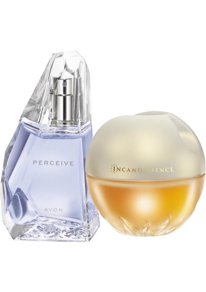 Perceive Edp 50 ml Kadın Parfüm + Incandessence Edp 50 ml Kadın Parfüm 5050000010757