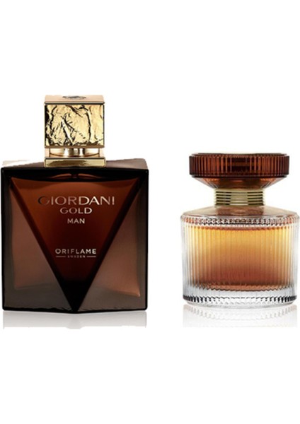 Giordani Gold Man Edt 75 ml Erkek Parfümü + Amber Elixir Edp 50 ml Kadın Parfümü 677211398