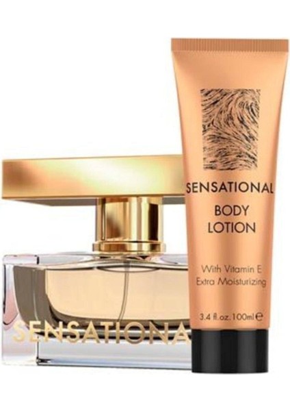 Sensational Edp 50 ml Kadın Parfüm Seti