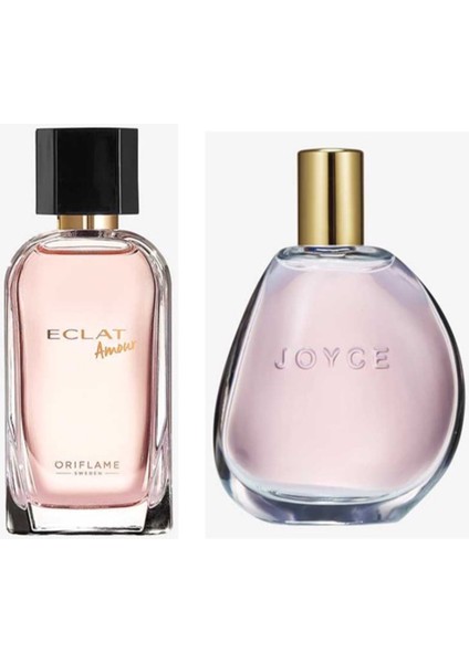 Eclat Amour Eau De Toilette ve Joyce Rose Edt 2'li Kadın Parfümü