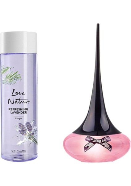 Love Potion Secrets Edp Kadın Parfümü + Love Nature Lavanta Kolonyası