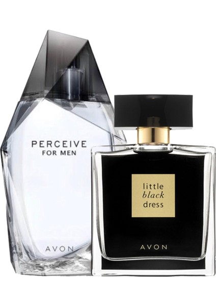 Perceive Erkek Parfüm Edt 100 Ml-Little Black Dress Kadın Parfüm Edp 50 ml