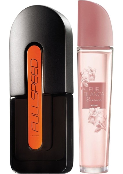 Full Speed Erkek Parfüm ve Pur Blanca Essence Kadın Parfüm Paketi