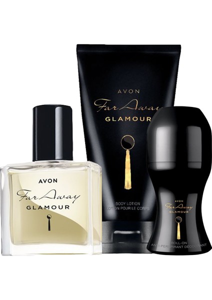 Far Away Glamour Edp 30ML Bayan Parfüm 3lü Set