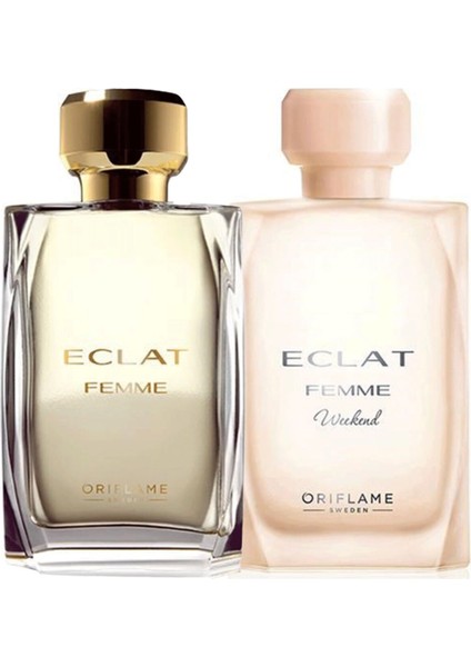 Eclat Femme Weekend Edt 50 ml Kadın Parfüm+Eclat Femme Edt 50 ml Kadın Parfüm Set Elitkozm