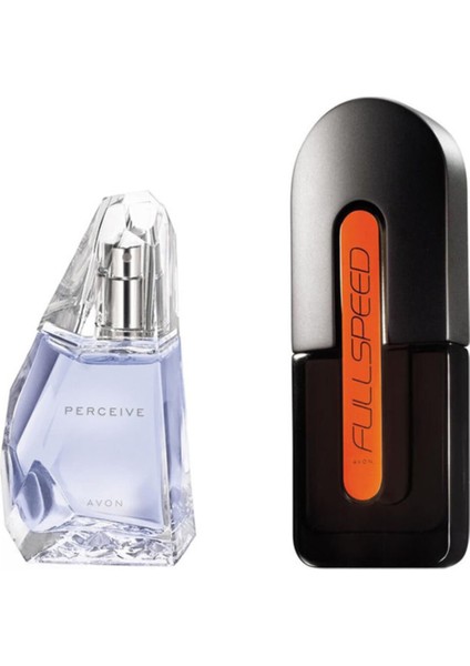 Perceive Edp 50 ml Kadın Parfümü ve Full Speed Edt 75 ml Erkek Parfümü Ikili Set