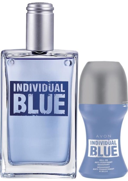 Individual Blue Edt 100 ml Erkek Parfüm + Individual Blue 50 ml Erkek Rollon 5050000000567