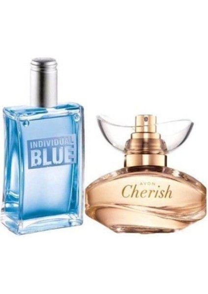 Indıvıdual Blue Edt 100ML Erkek + Cherish Edp 50ML Kadın KM212445