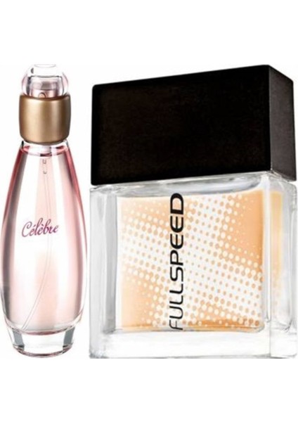 Celebre 50 ml Bayan Edt+ Fullspeed Erkek Edt 30 Ml.