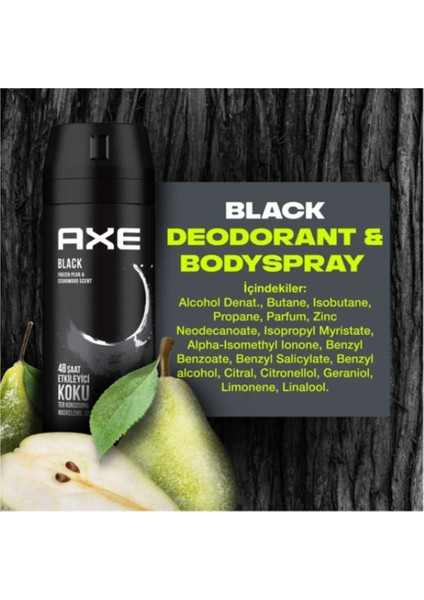 Erkek Deodorant Sprey Black 150 Ml fiyatları