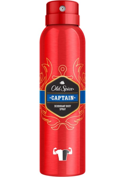 Captain Deodorant 150 Ml
