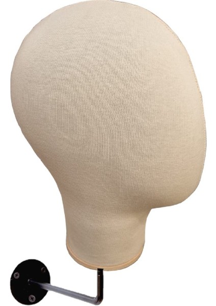 Duvara Monte Bayan Kumaş Kaplı Kafa Mankeni indirimleri