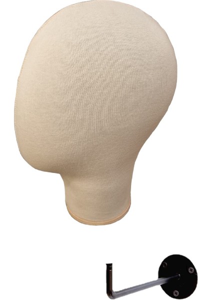 Duvara Monte Bayan Kumaş Kaplı Kafa Mankeni fırsatları