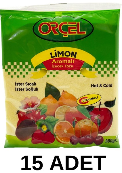Limon Aromalı İçecek Oralet 15 x 300 gr