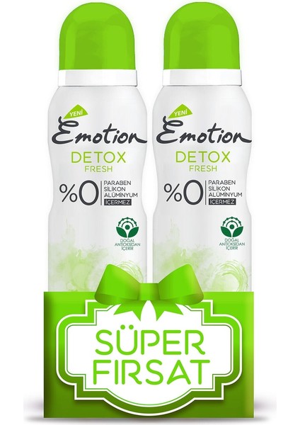 Detox Fresh Deodorant 2x150ml