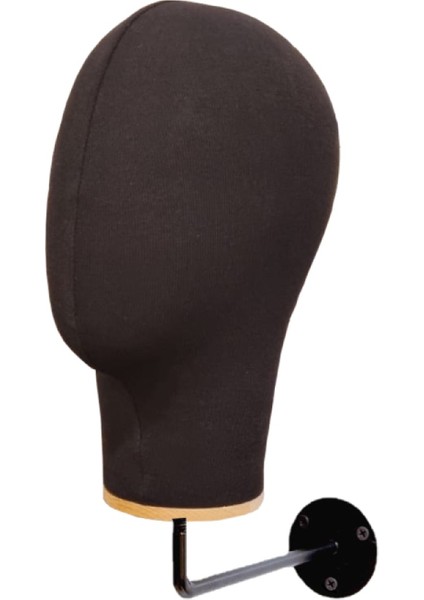 Duvara Monte Bayan Kumaş Kaplı Kafa Mankeni modelleri