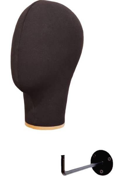 Duvara Monte Bayan Kumaş Kaplı Kafa Mankeni fırsatları