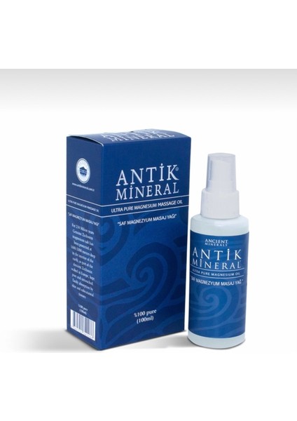 Mineral Saf Magnezyum Masaj Yağı 100 ml