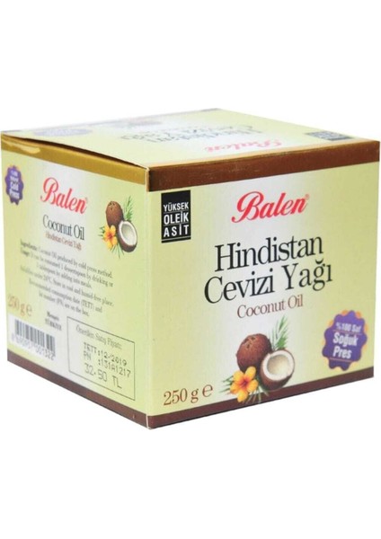 Hindistan Cevizi Yağı 250 gr fırsatları