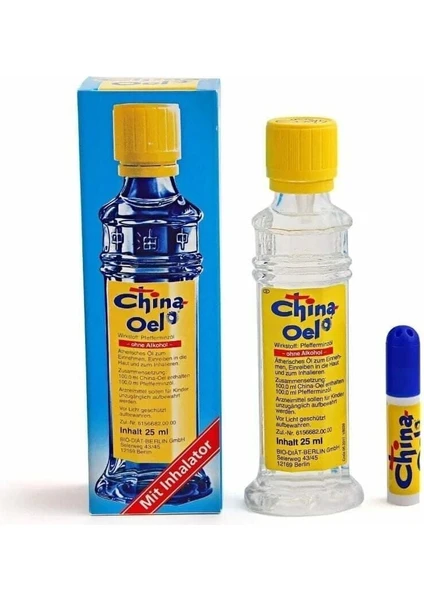 China Oel Çin Yağı Mega Boy China Oel Oil 25 ml