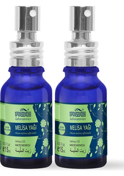 2li Awe Cemre Melisa Uçucu Yağı 15ML Spreyli Kolay Kullanım