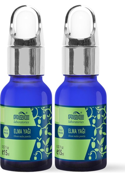 2li Elma Uçucu Yağı, 15 Ml, Damlalıklı Serum/ Kolay Kullanım