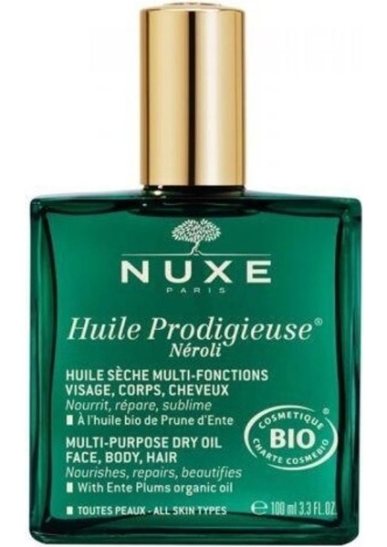 Huile Prodigieuse Neroli Çok Amaçlı Kuru Yağ 100 ml