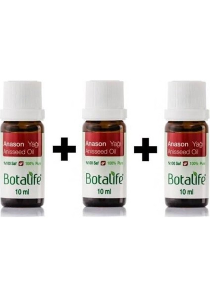 3 Adet %100 Saf Anason Yağı 20 Ml.