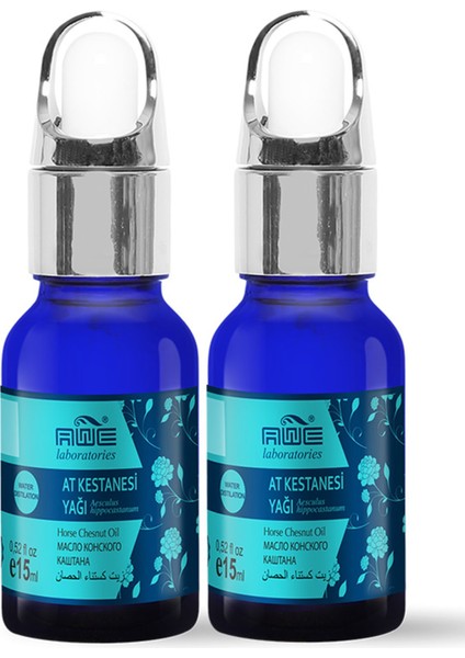 2li At Kestanesi Yağı 15 Ml, Damlalıklı Serum/ Kolay Kullanım