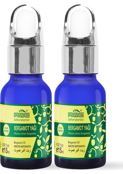 2li Bergamot Uçucu Yağı 15 Ml, Damlalıklı Serum/ Kolay Kullanım