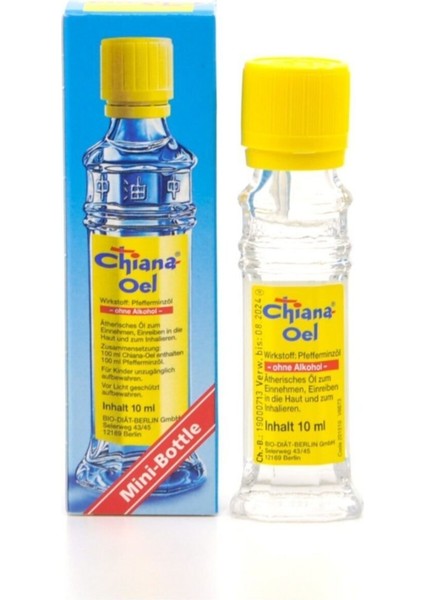 China Oel Çin Yağı Chiana Oel 10 ml