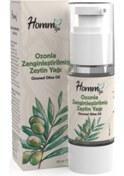 Homm Life Ozonla Zenginleştirilmiş Zeytinyağı 30 ml Odkfn