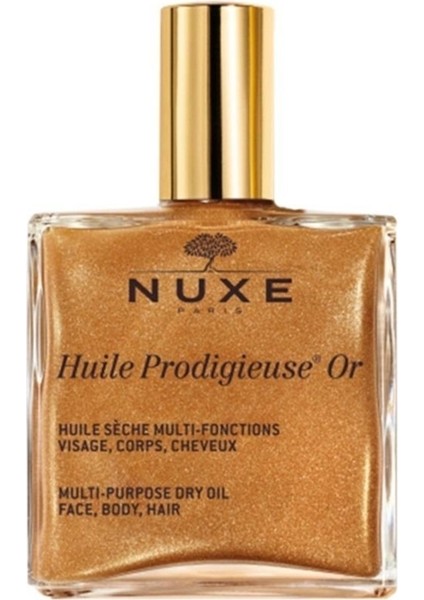 Huile Prodigieuse Or 100 ml Çok Amaçlı Kuru Yağ (NUX101)