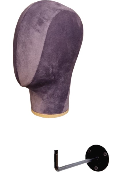 Duvara Monte Bayan Kumaş Kaplı Kafa Mankeni fırsatları