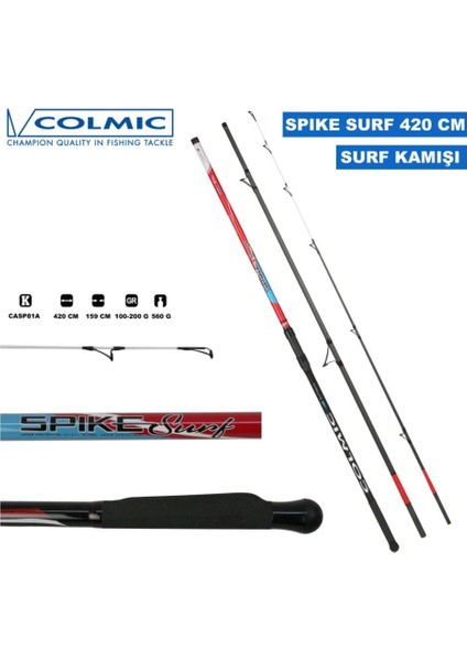 Spike Surf 4,20MT (100-200GR) - Lr fiyatları